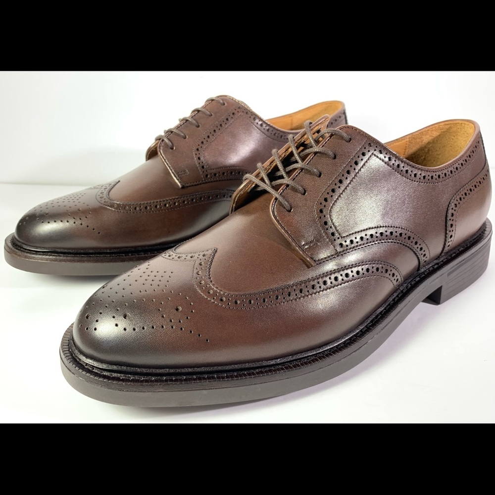 Polo Ralph Lauren Leather Asher Wingtip Sz 12 D